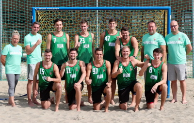 Hungarian national man beach team